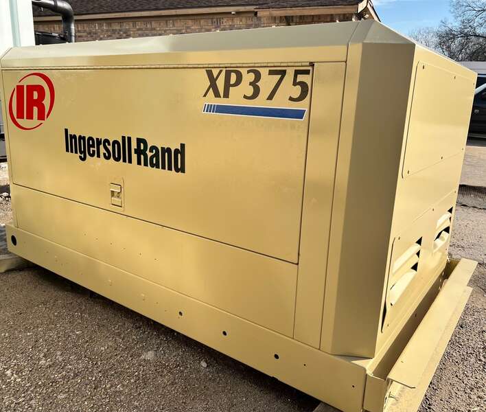 Used Ingersoll Rand XP375 Diesel Air Compressor
