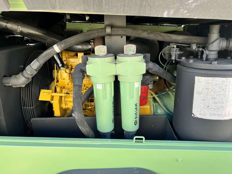 Used Sullair 375H Diesel Air Compressor