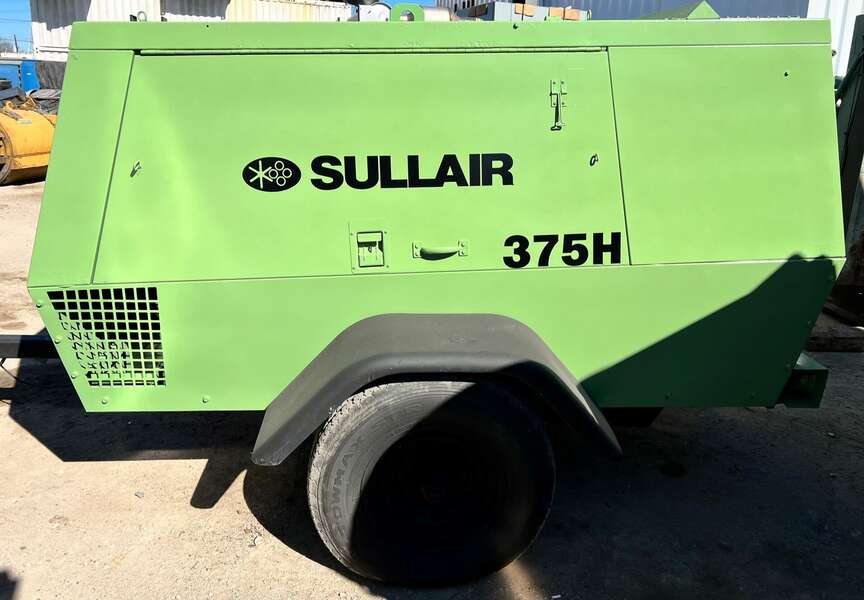 Used Sullair 375H Diesel Air Compressor