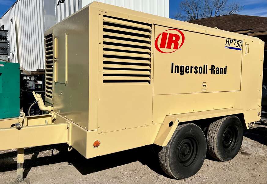 Used Ingersoll Rand HP750WCU Diesel Air Compressor