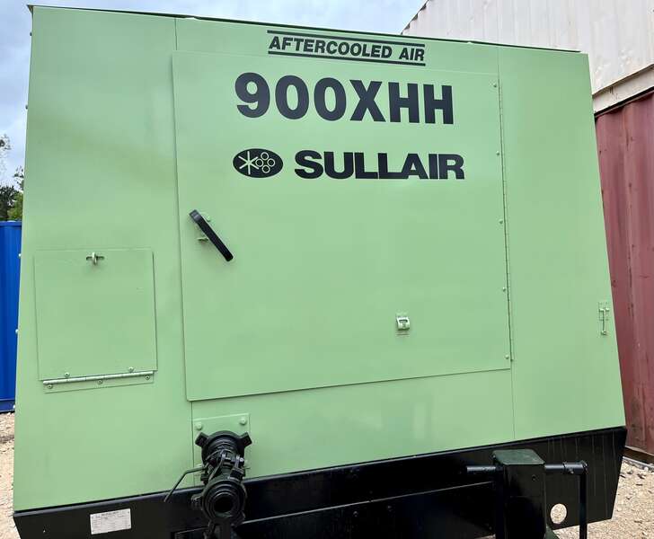 Used Sullair 900XHDTQCAT Diesel Air Compressor