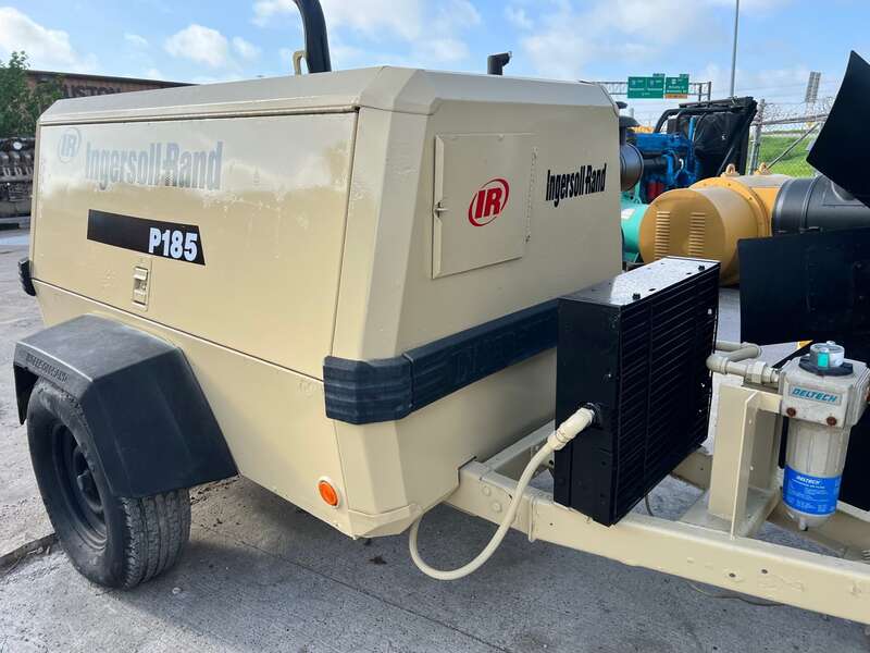 Used Ingersoll Rand Doosan P185WJD Diesel Air Compressor