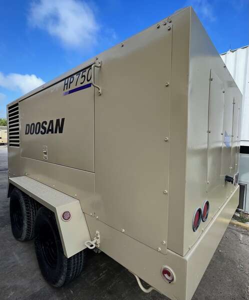 Used Doosan HP750WCU Diesel Air Compressor