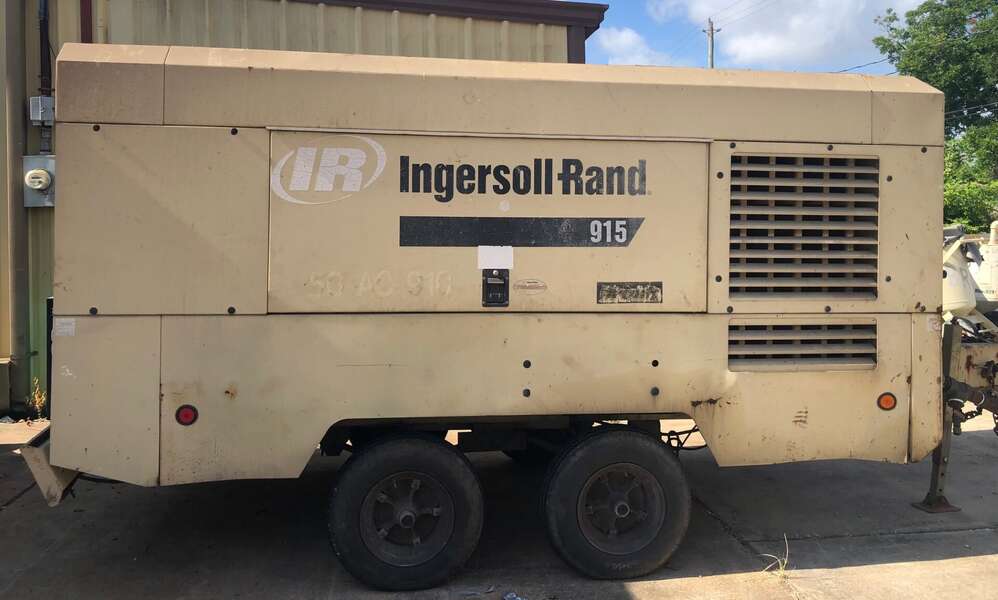 Used Ingersoll Rand HP915WCU Diesel Air Compressor
