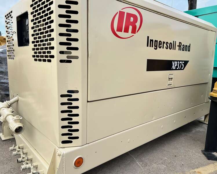 Used Ingersoll Rand Doosan XP375WCU Diesel Air Compressor