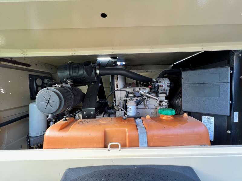 Used Doosan P185WJD-T4I Diesel Air Compressor