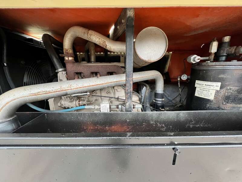 Used Sullivan D210Q Diesel Air Compressor