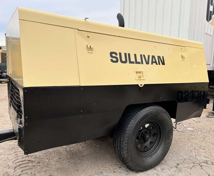 Used Sullivan D210Q Diesel Air Compressor