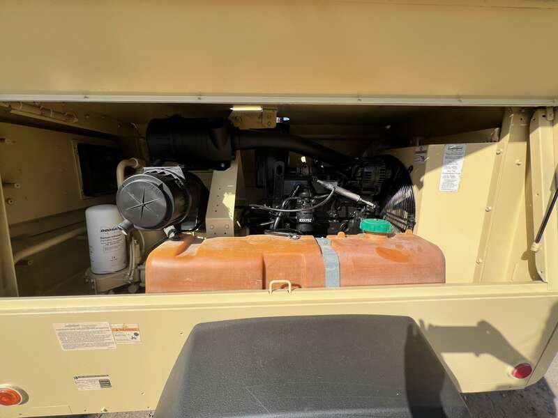 Used Doosan P185WJD-T4I Diesel Air Compressor