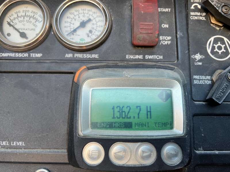 Used Sullair 375H JD3 Diesel Air Compressor