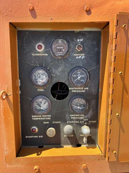 Used Sullivan D185Q Diesel Air Compressor