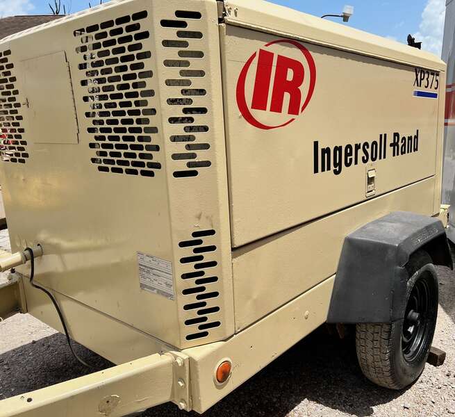 Used Ingersoll Rand XP375WIR Diesel Air Compressor