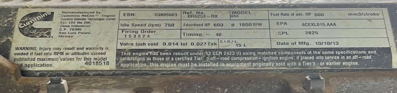 Reman Doosan HP1600 REMAN Diesel Air Compressor