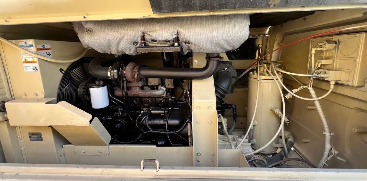 Used Ingersoll Rand P185WJD Diesel Air Compressor