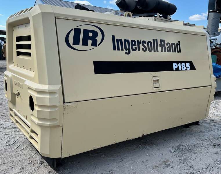 Used Ingersoll Rand P185WJD Diesel Air Compressor