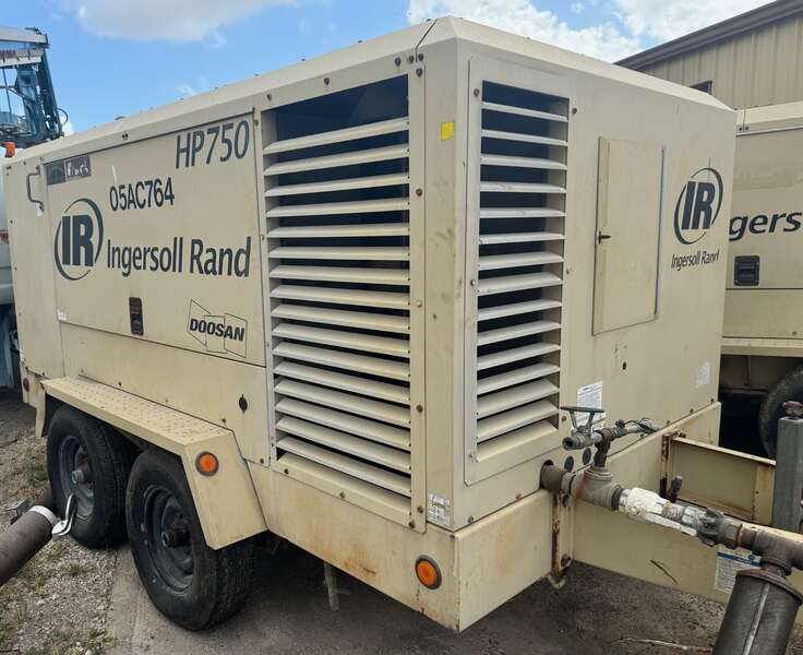 Used Doosan HP750WCU-T3 Diesel Air Compressor