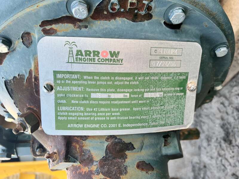 Used Arrow C66 Natural Gas Air Compressor