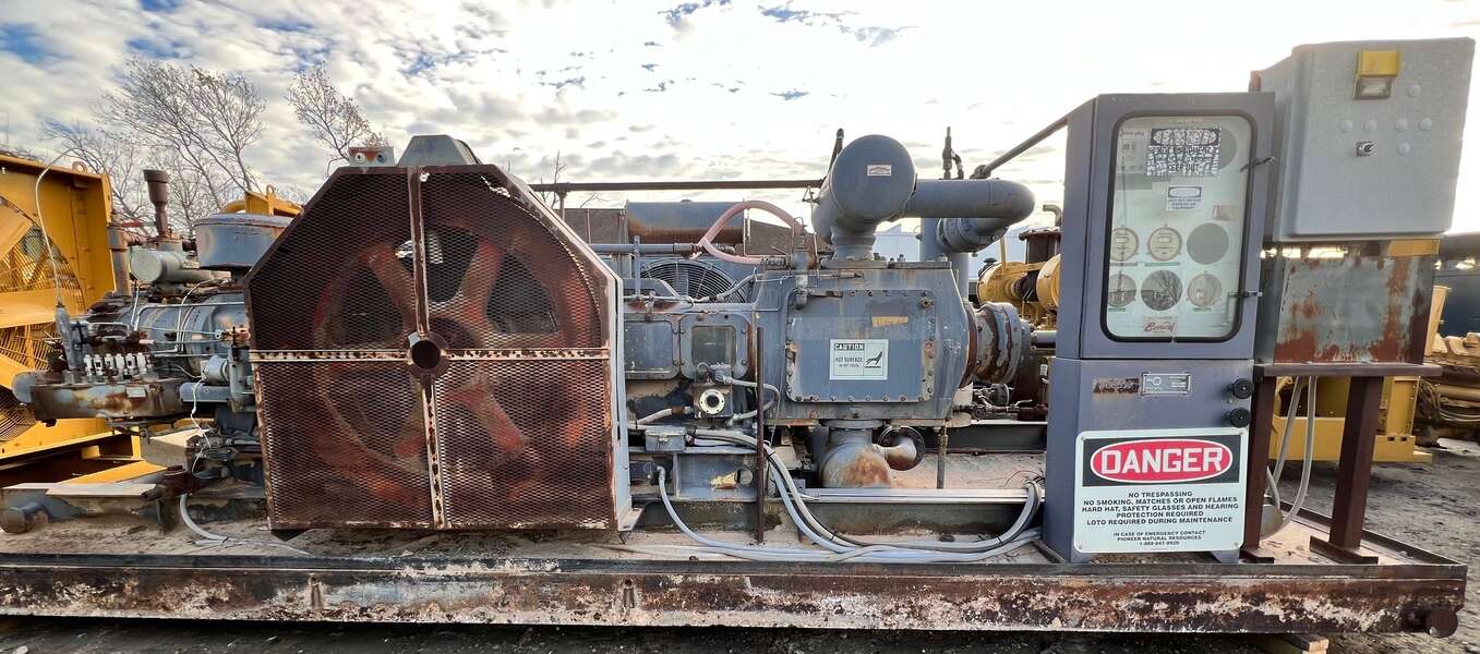 Used Ajax DPC81 Natural Gas Air Compressor