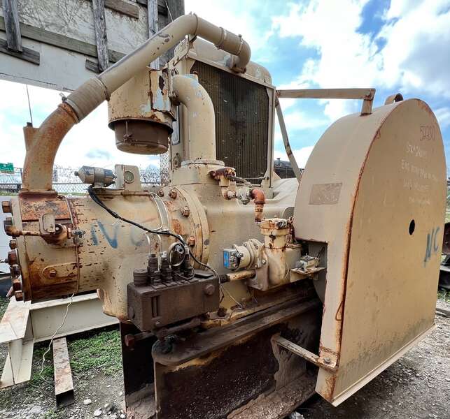 Used AJax DP60 Natural Gas Air Compressor