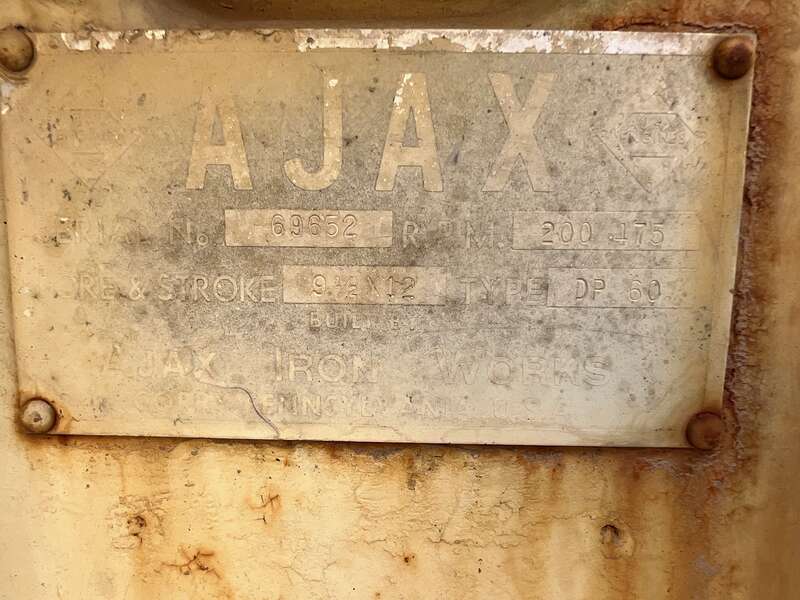 Used AJax DP60 Natural Gas Air Compressor