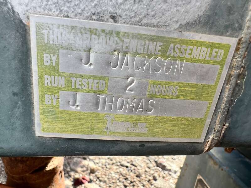 Used Arrow C66 Natural Gas Air Compressor