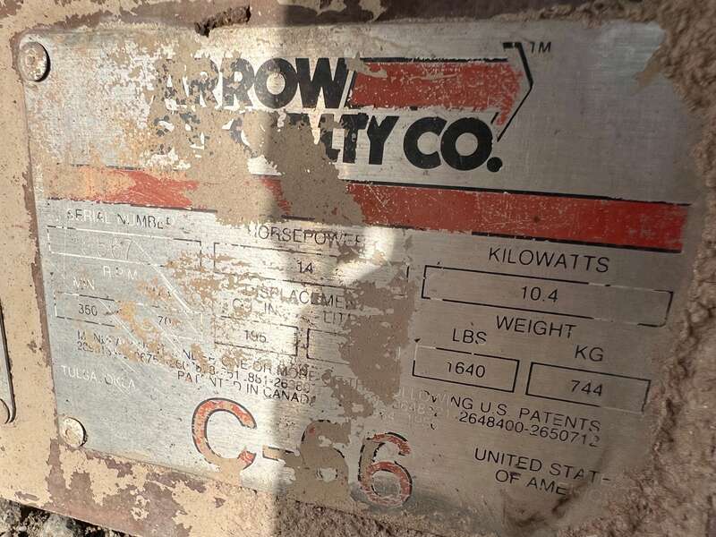 Used Arrow C66 Natural Gas Air Compressor