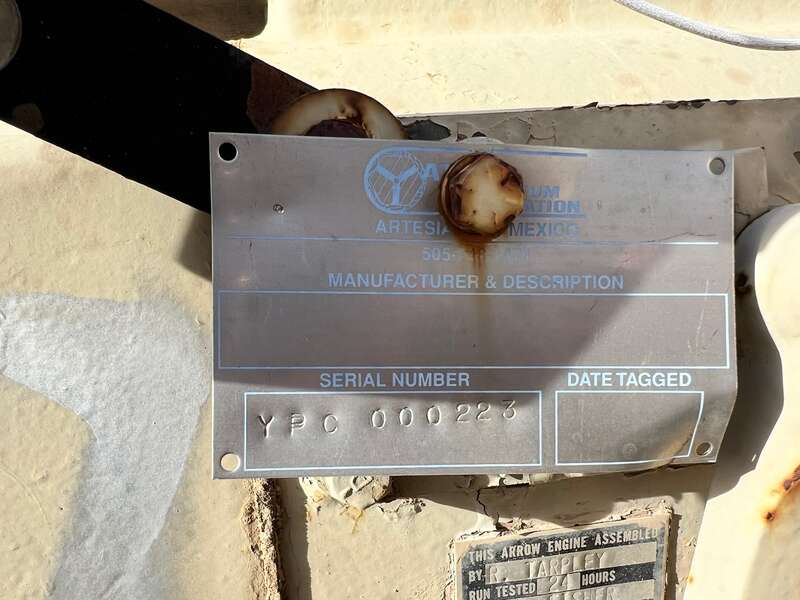 Used Arrow C66 Natural Gas Air Compressor