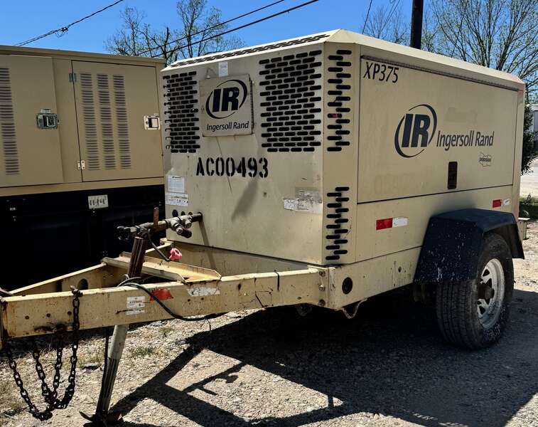 Used Doosan XP375WIR-T3 Diesel Air Compressor