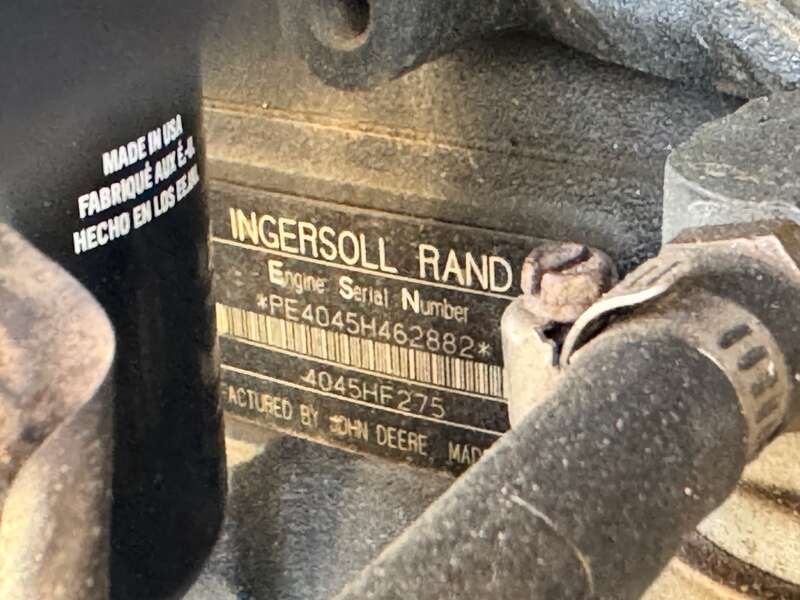 Used Ingersoll Rand XP375WIR Diesel Air Compressor