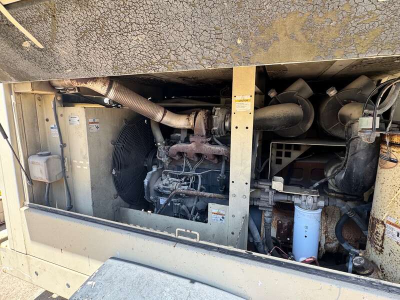 Used Ingersoll Rand XP375WIR Diesel Air Compressor