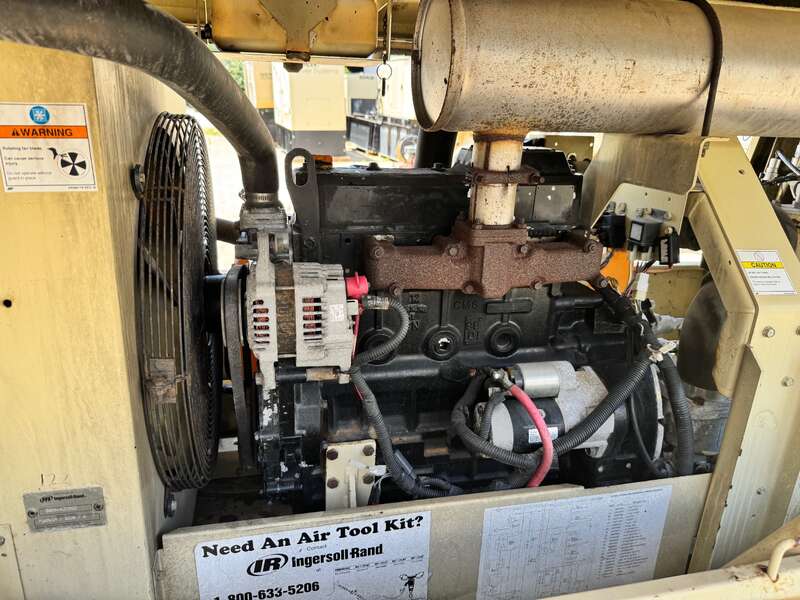 Used Ingersoll Rand P185WIR Diesel Air Compressor