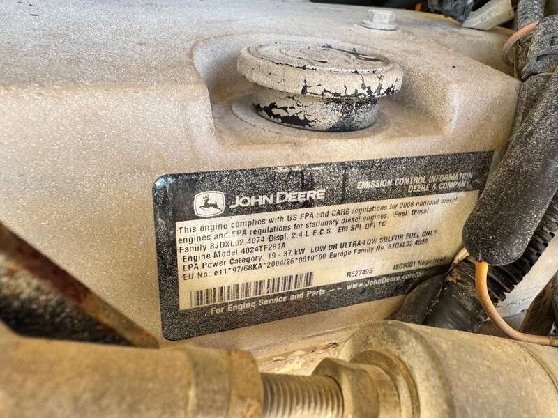 Used Doosan P185WJD-T4I Diesel Air Compressor