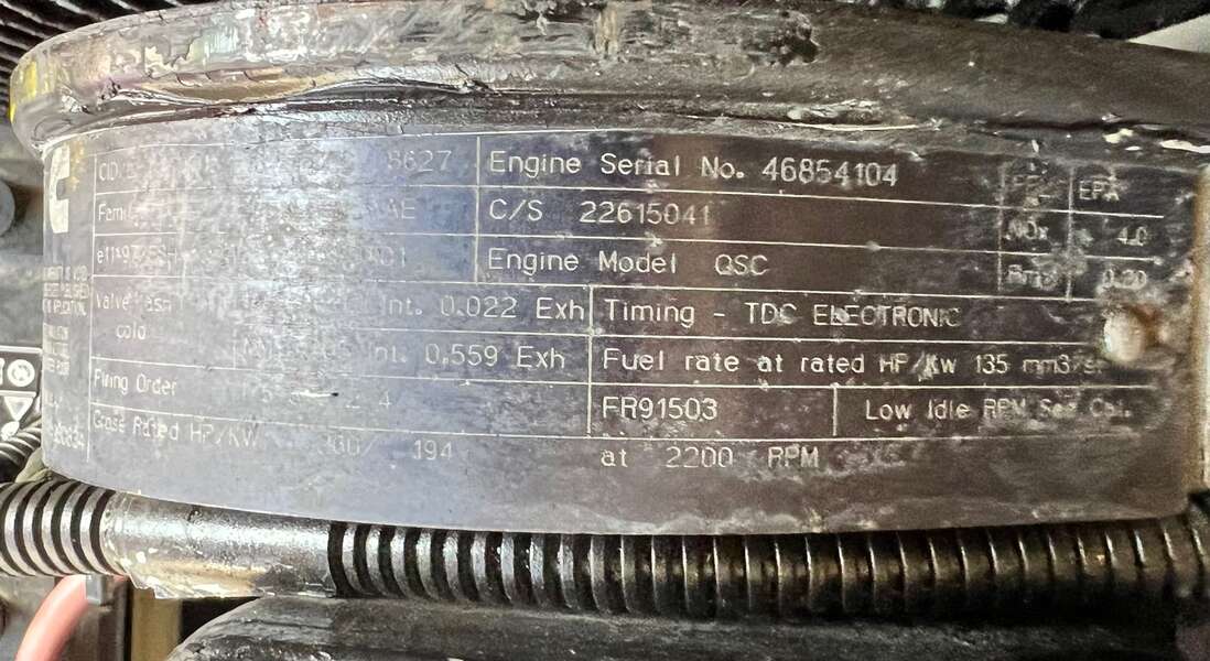 Used Ingersoll Rand XP825WCU Diesel Air Compressor