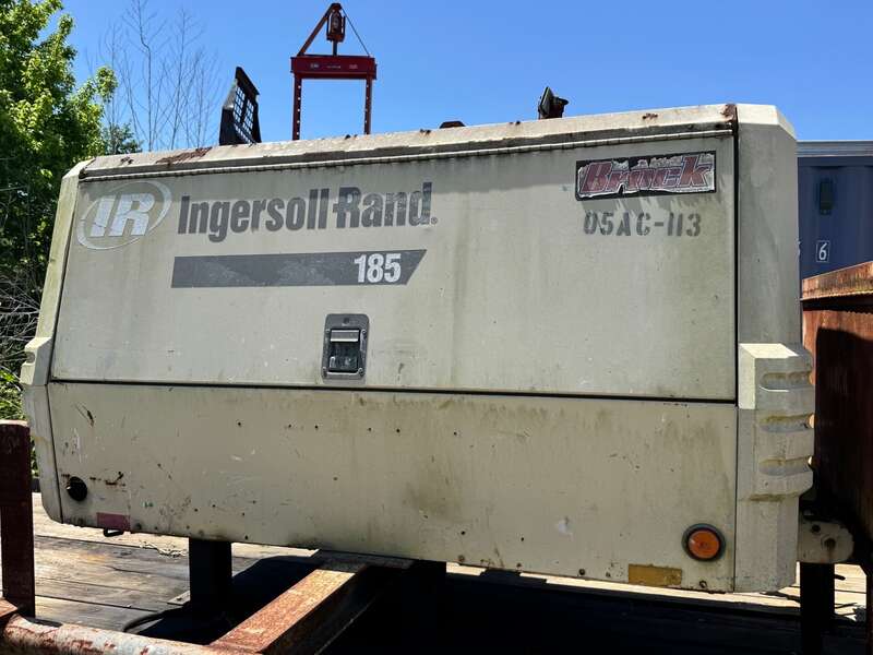 Used Ingersoll Rand P185WJD Diesel Air Compressor