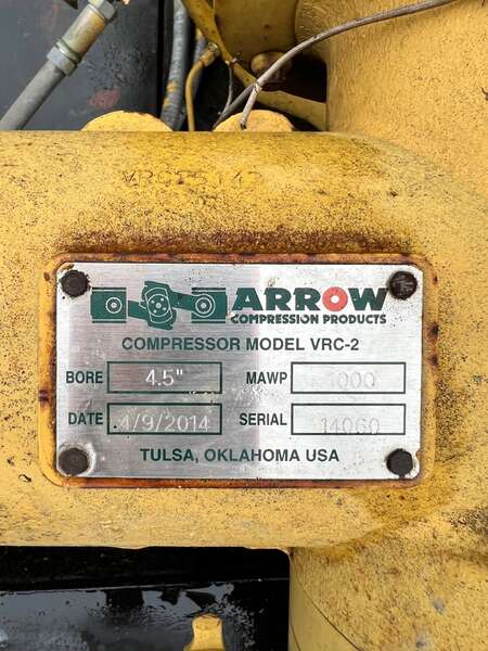 Used Arrow VRC-2 Natural Gas Compressor
