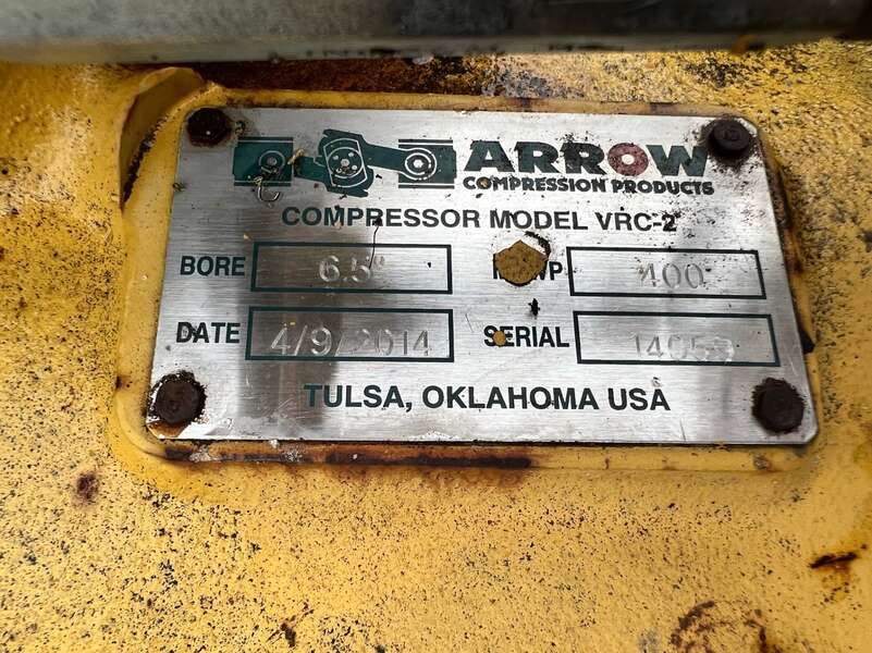 Used Arrow VRC-2 Natural Gas Compressor