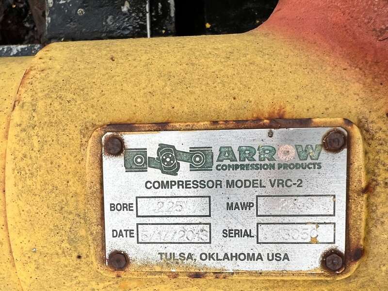 Used Arrow VRC-2 Natural Gas Air Compressor