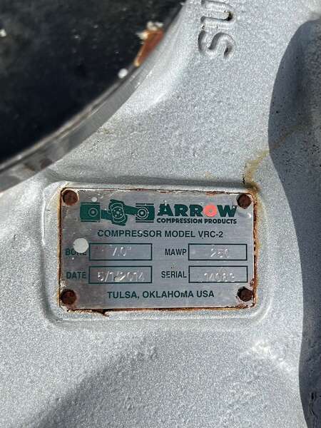 Used Arrow VRC-2 Natural Gas Compressor