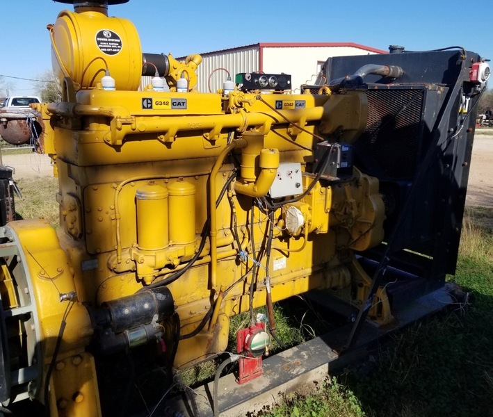 Used CATERPILLAR G342NA Gas Engine