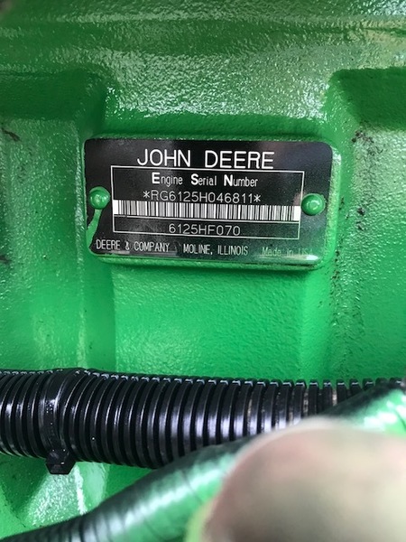  John Deere 6125 HF Diesel Engine