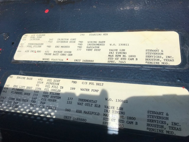  Detroit Diesel DD16V149TIB Diesel Engine