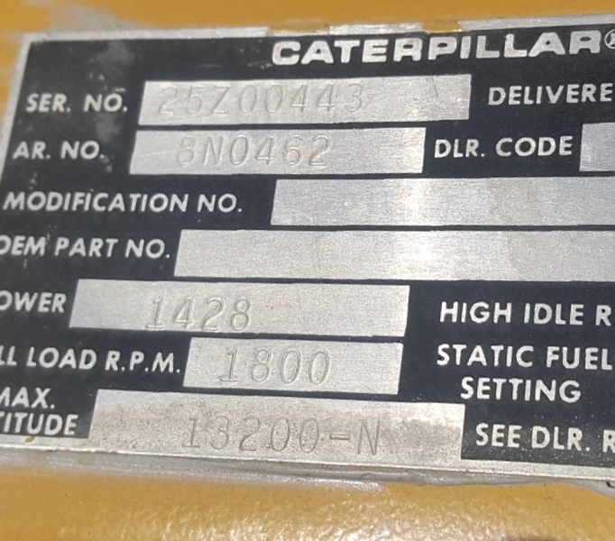  Caterpillar 3516 Diesel Engine