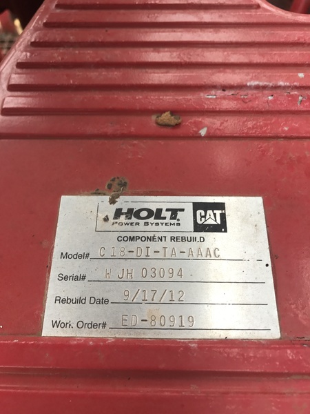  Caterpillar C18 Diesel Engine