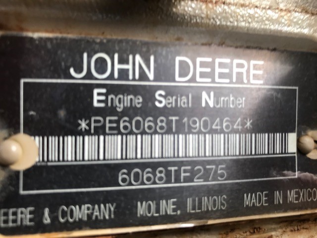  John Deere 6068T Diesel Engine