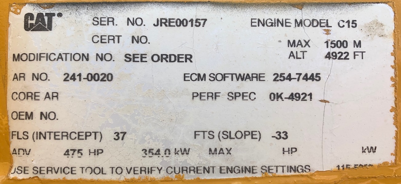 Reman Caterpillar C15 Diesel Engine
