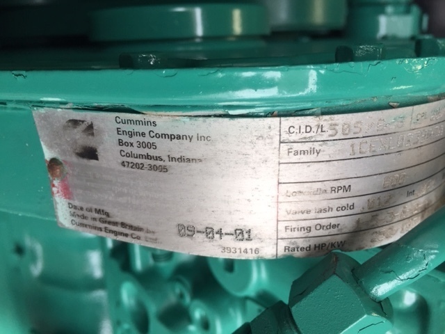  Cummins 6CTA8.3DM Diesel Engine