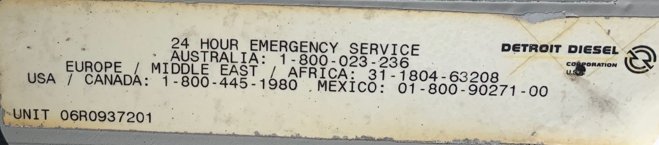 Used Detroit Diesel 60 Series 14L Diesel Engine