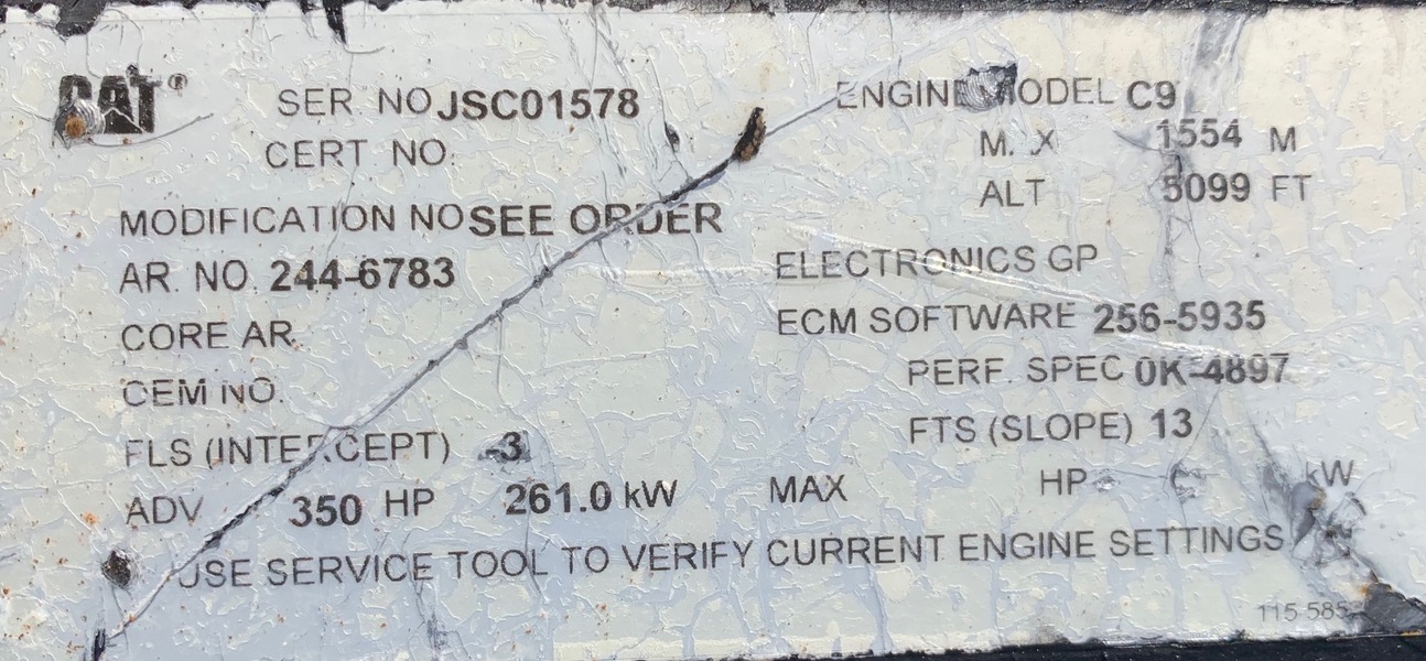 Used Cat C9 Diesel Engine