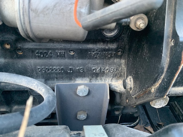 Used John Deere 4024 Engine Core