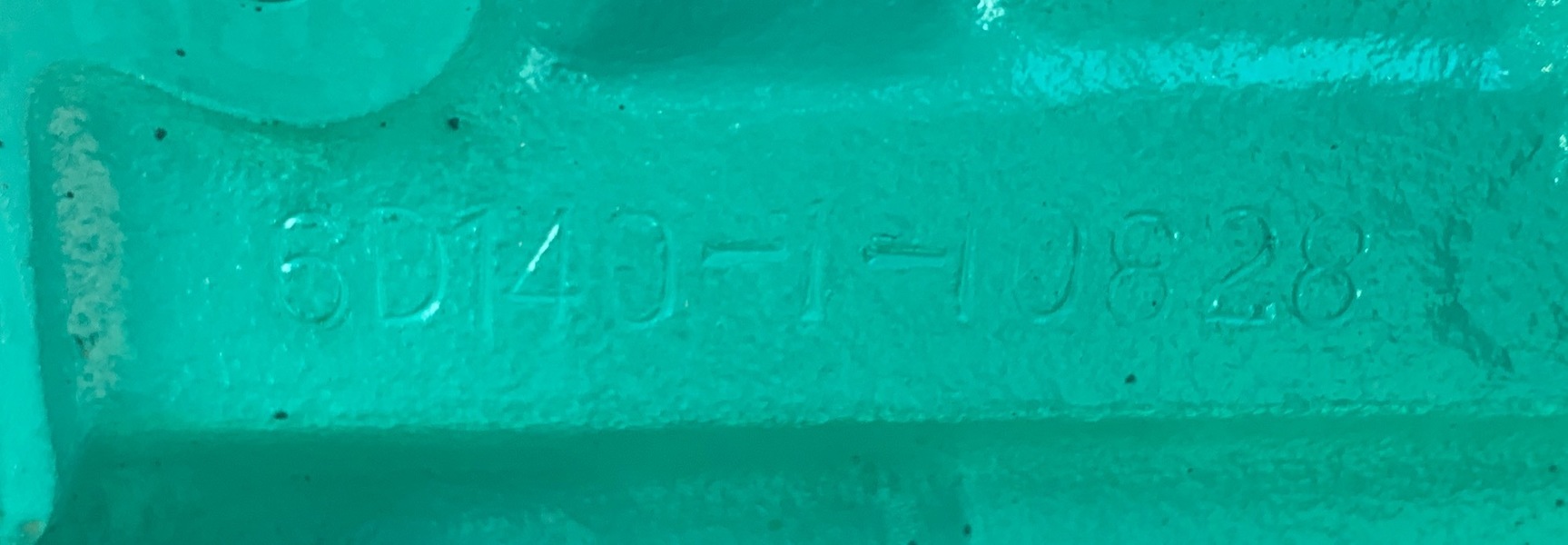 Used Komatsu 06152TA-B Diesel Engine